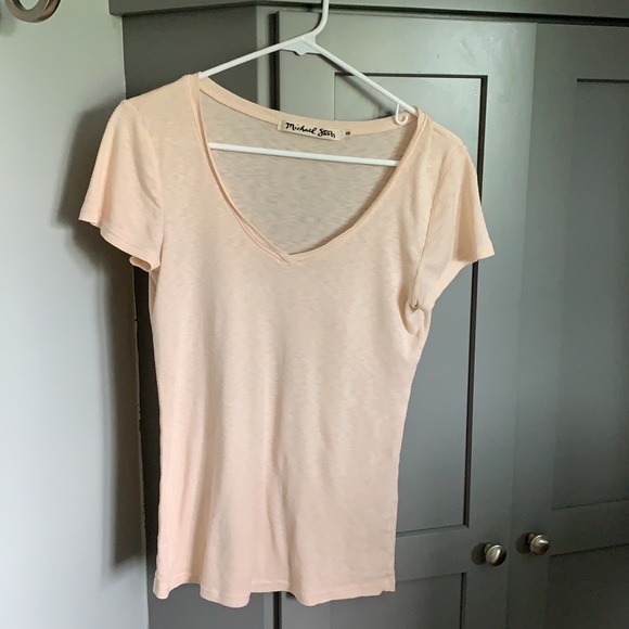 Michael Stars “tissue” v-neck tee-lowest price before donating! - Picture 2 of 6